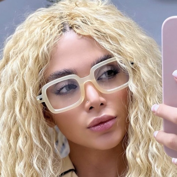 فریم طبی با عدسی بلوکات مدل Me-86512-Ylo