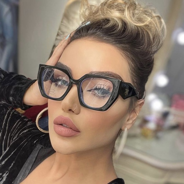 فریم عینک طبی با عدسی بلوکات مدل Milano-2228-Blc