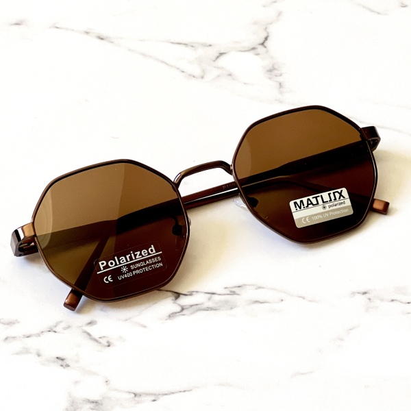 عینک آفتابی پلاریزه مدل Eit-1599-Brn