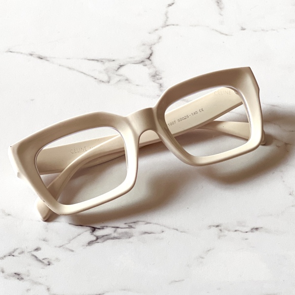 فریم عینک طبی با عدسی بلوکات مدل Crec-1735-Bge