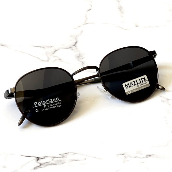 عینک آفتابی با عدسی پلاریزه مدل Eit-1622-Blc