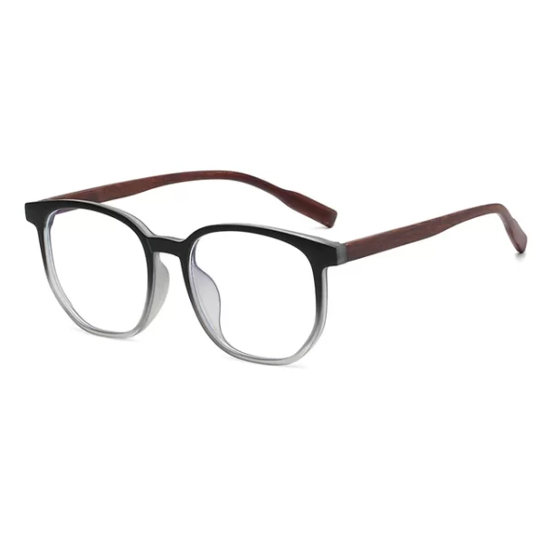 فریم عینک طبی با عدسی بلوکات مدل Tr-75230-Blc-Gry