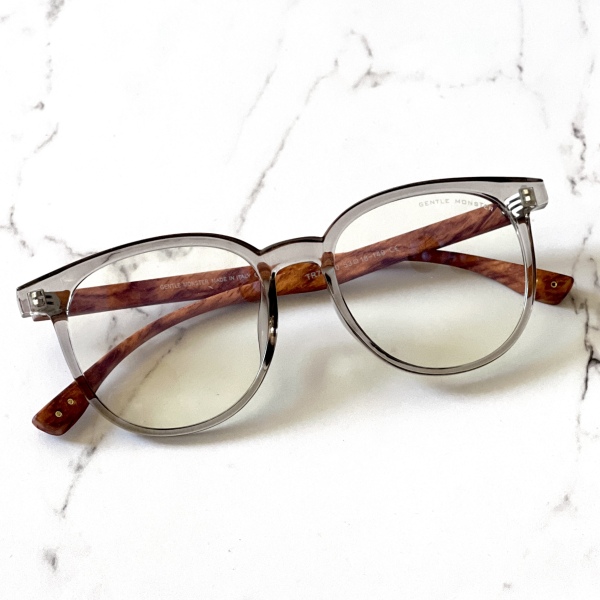 فریم عینک طبی با عدسی بلوکات مدل Tr-75250-Gry