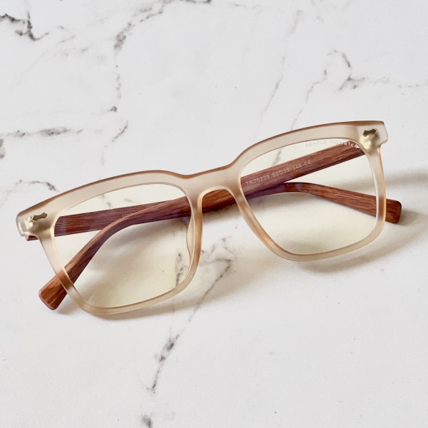 فریم عینک طبی با عدسی بلوکات مدل Tr-75239-Nod