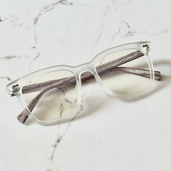 فریم عینک طبی با عدسی بلوکات مدل Tr-75239-Tra