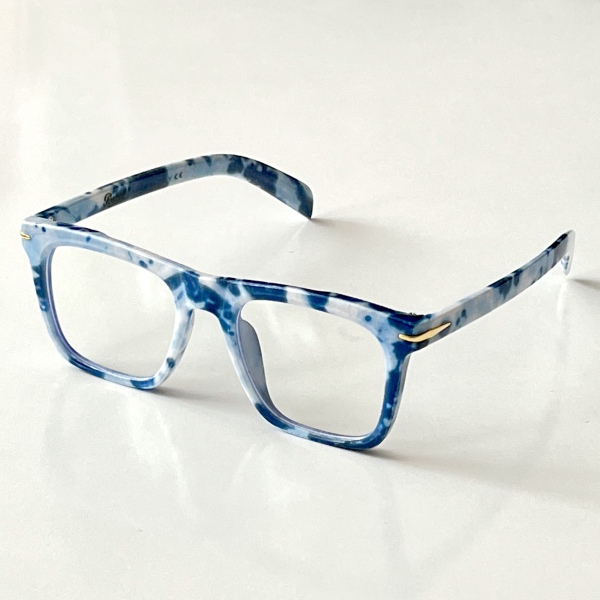 فریم عینک طبی با عدسی بلوکات مدل 965-Blu
