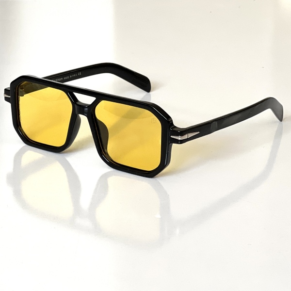 عینک آفتابی پلاریزه مدل D-2236-Blc-Ylo