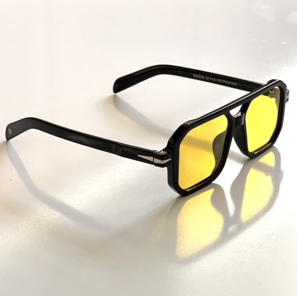 عینک آفتابی پلاریزه مدل D-2236-Blc-Ylo