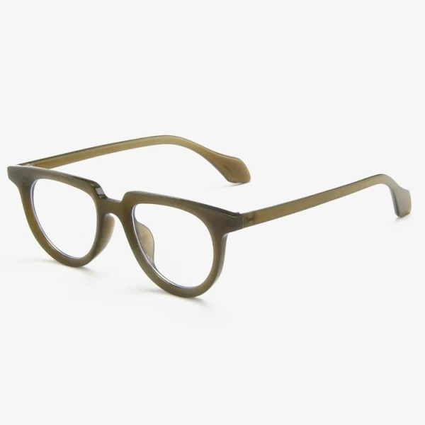 فریم عینک طبی با عدسی بلوکات مدل Zn-3681-Olv