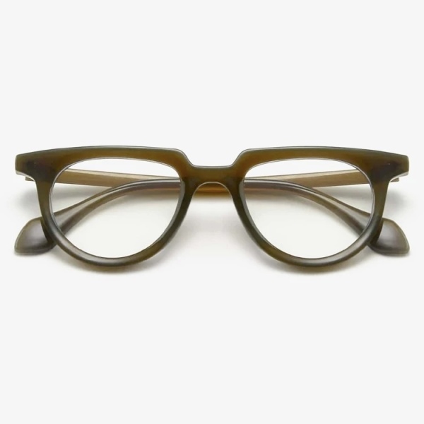 فریم عینک طبی با عدسی بلوکات مدل Zn-3681-Olv