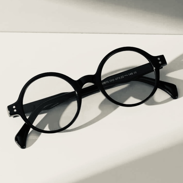 فریم عینک طبی با عدسی بلوکات مدل Zn-3676-C8-Blc