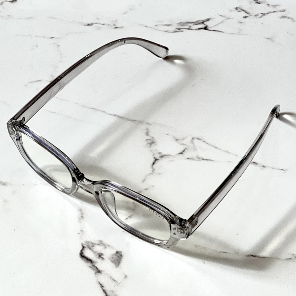 فریم عینک طبی با عدسی بلوکات مدل 3674-Gry