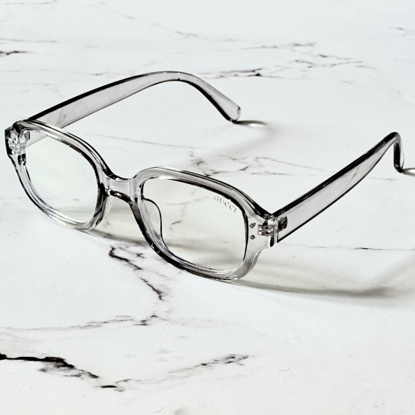 فریم عینک طبی با عدسی بلوکات مدل 3674-Gry