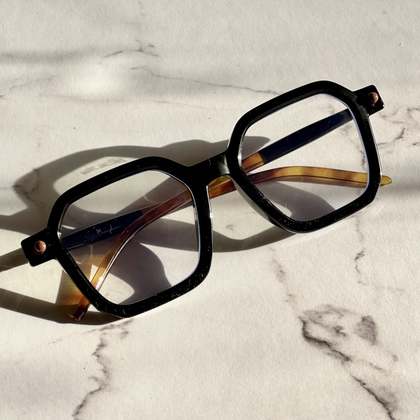 فریم عینک طبی با عدسی بلوکات مدل Me-0046-Bleo