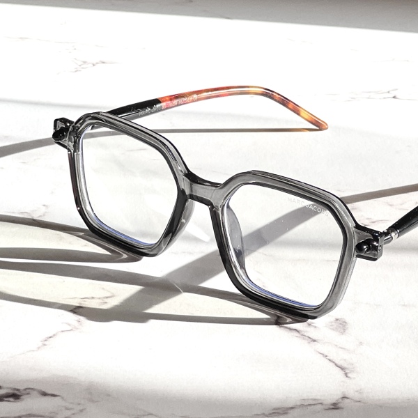 فریم عینک طبی با عدسی بلوکات مدل Me-0046-Gry
