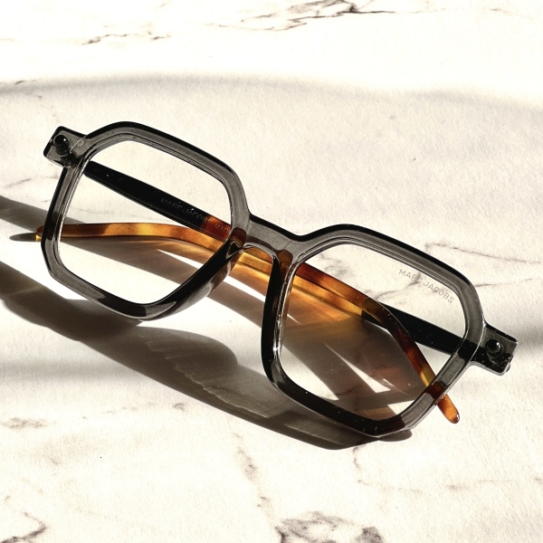فریم عینک طبی با عدسی بلوکات مدل Me-0046-Gry