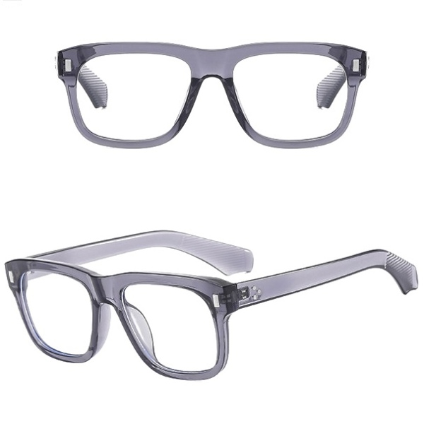 فریم عینک‌طبی با عدسی بلوکات کد Zn-3683-Gry
