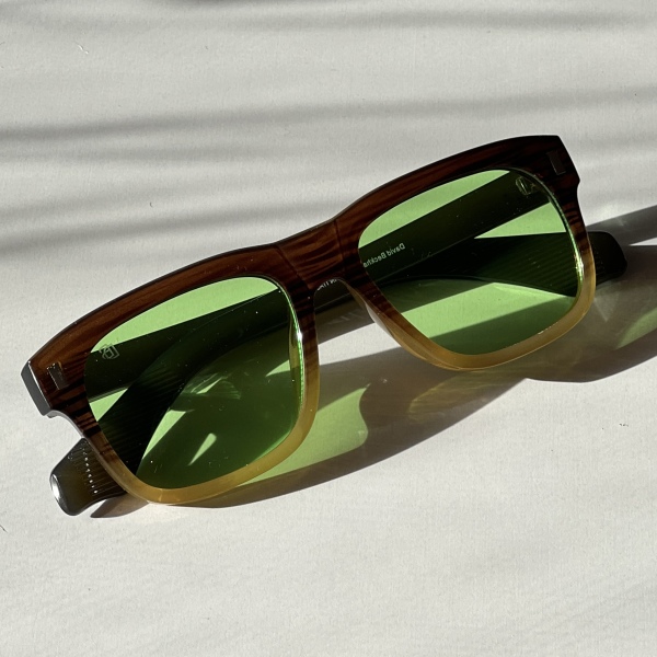 عینک مدل دیوید بکهام کد Zn-3683-Brn-Grn