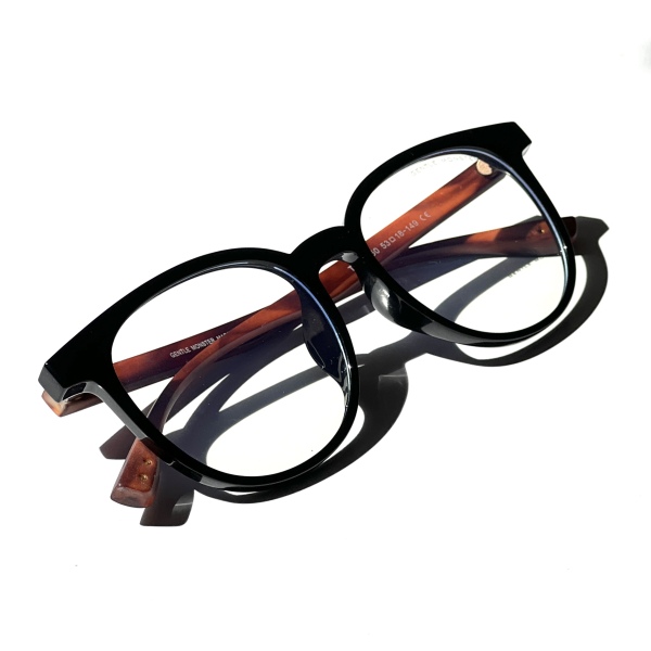 فریم عینک طبی با عدسی بلوکات مدل Tr-75250-Blc