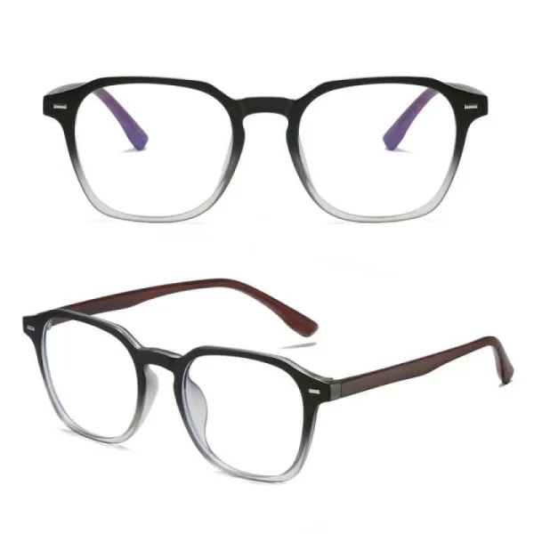 فریم عینک طبی با عدسی بلوکات مدل Tr-75238-Blc-Gry