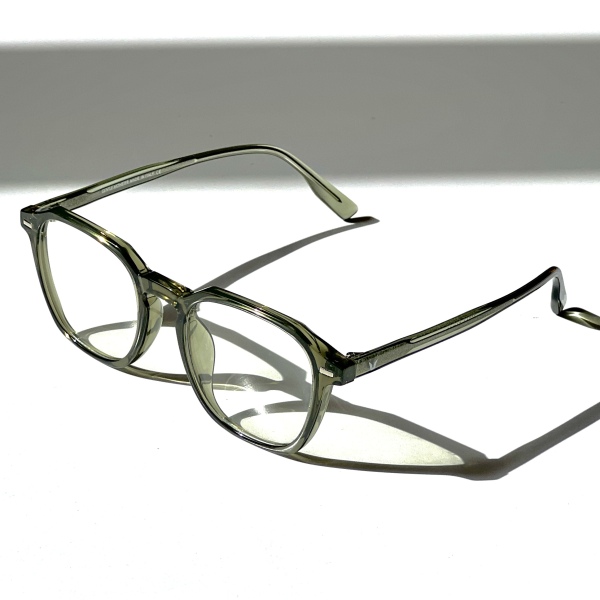 فریم عینک طبی با عدسی بلوکات مدل 72014-Olv-C6