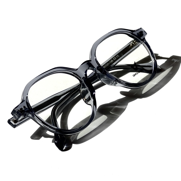 فریم عینک طبی با عدسی بلوکات مدل 72021-Gry-C3