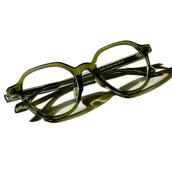 فریم عینک طبی با عدسی بلوکات مدل 72021-Olv-C6