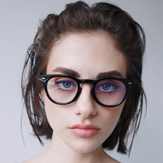 فریم عینک طبی با عدسی بلوکات مدل Gmt-Zn-3595-Blc