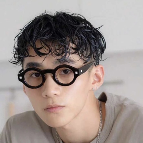 عینک طبی با عدسی بلوکات مدل Zn-3691-Blc