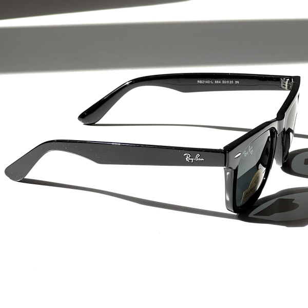 عینک آفتابی ری‌بن ویفرر مشکی مدل Rb-Wf-2140-3N-Blc