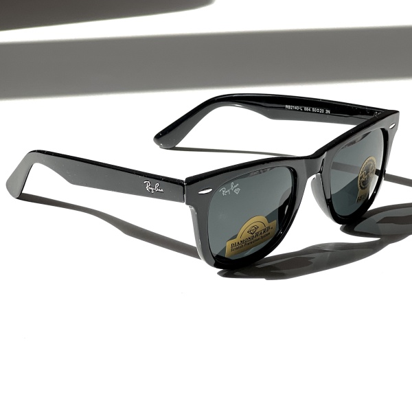 عینک آفتابی ری‌بن ویفرر مشکی مدل Rb-Wf-2140-3N-Blc