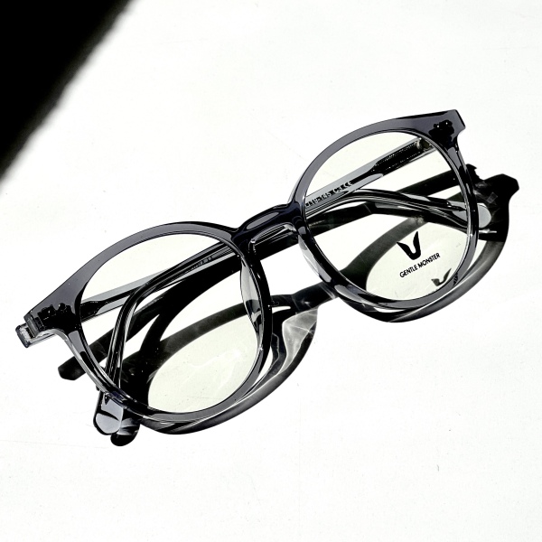 فریم عینک طبی با عدسی بلوکات مدل 72009-Gry-C3