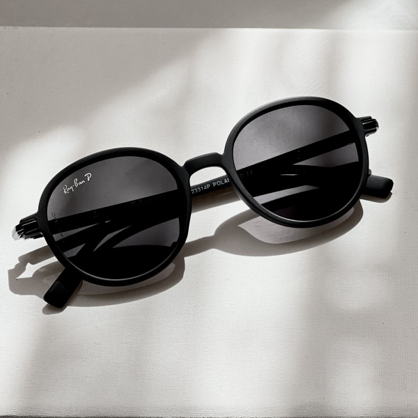 عینک آفتابی ری‌بن پلاریزه مدل 23314-Blc