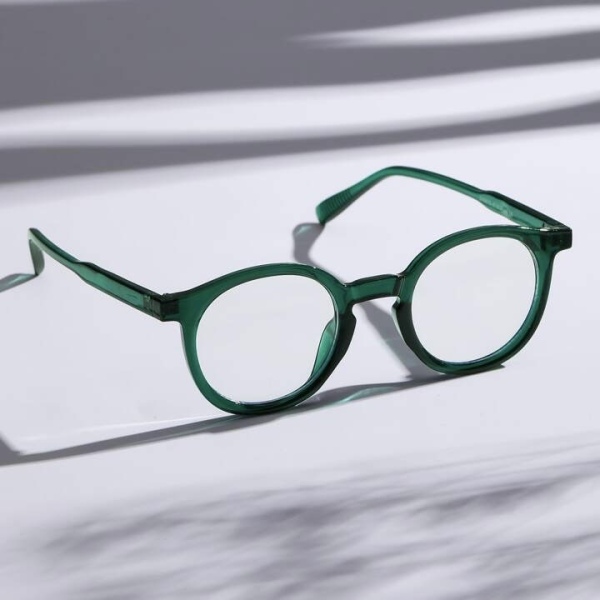 فریم عینک طبی با عدسی بلوکات مدل Zn-3615-C1-Grn