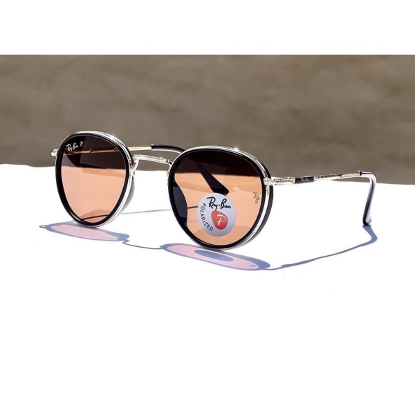 عینک آفتابی ری‌‌بن با عدسی پلاریزه مدل Rb-0299-Brn