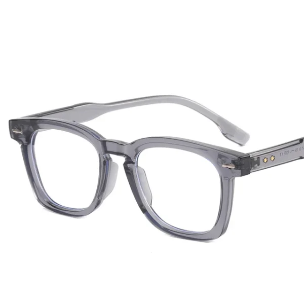 فریم عینک طبی با عدسی‌بلوکات مدل Zn-3670-C6-Gry