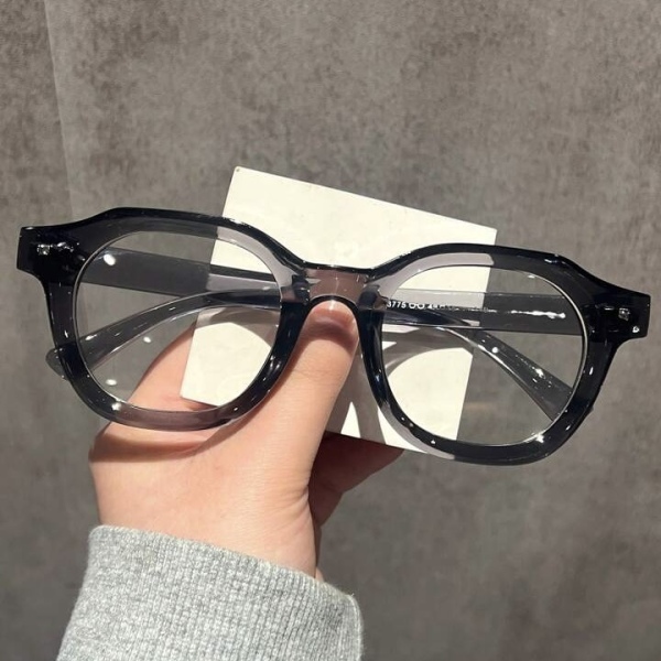 فریم عینک طبی با عدسی بلوکات مدل Zn-3775-Gry