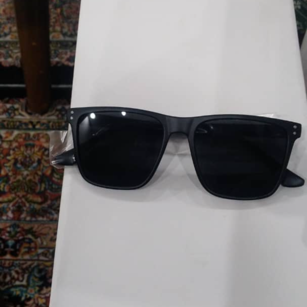 عینک آفتابی مشکی مات مدل 28023-Mblc عینک زنانه و عینک مردانه