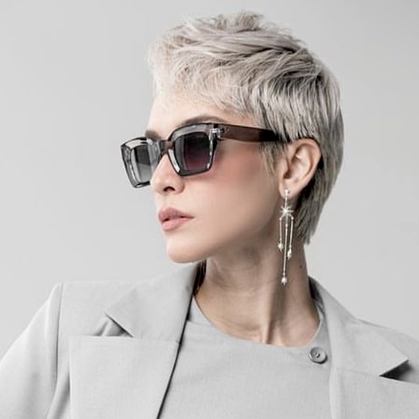 عینک آفتابی مدل Crec-0033-Gry عینک آفتابی زنانه, عینک آفتابی مردانه,