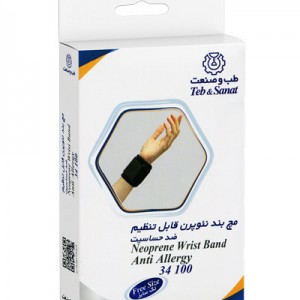 مچ بند قابل تنظیم نئوپرن تک سایز کد 34100