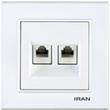 پریز تلفن دوقلوی پاناسونیک مکانیزم جدیدصنایع آسیا الکتریک