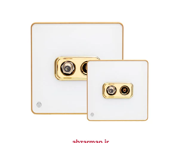 پریز آنتن دومنظوره مدل یاقوت صنایع آسیا الکتریک