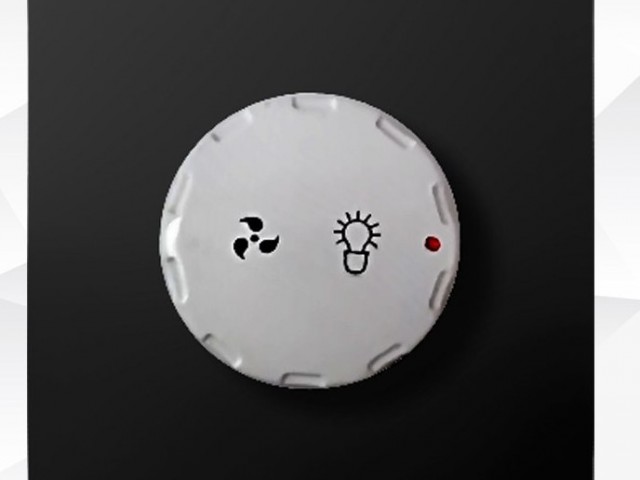 کلید دیمر(لامپ-فن) مدل کریستال رنگی صنایع آسیا الکتریک