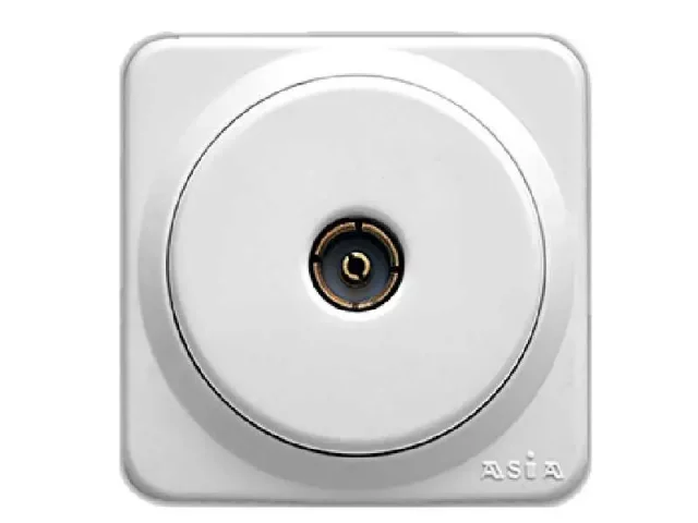 پریز آنتن مدل رز روکار صنایع آسیا الکتریک