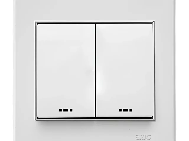 کلید دو پل مدل اریک صنایع آسیا الکتریک