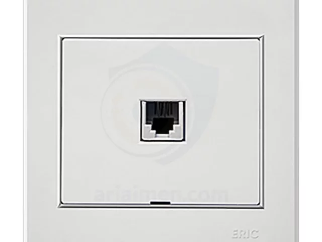 پریز شبکه مدل اریک صنایع آسیا الکتریک