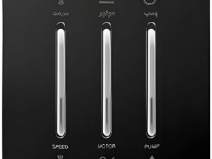 کلید کولر سه کانال مدل کریستال رنگی صنایع آسیا الکتریک