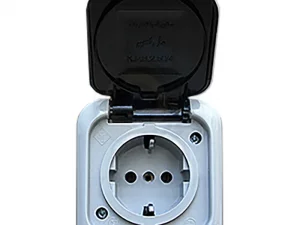 پریز برق ساده مدل لادن صنایع آسیا الکتریک