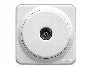 پریز آنتن مدل رز روکار صنایع آسیا الکتریک