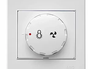 کلید دیمر(لامپ-فن) مدل اریک صنایع آسیا الکتریک